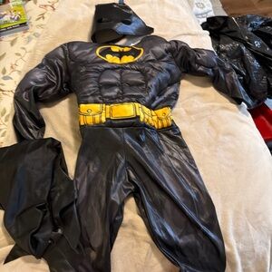 DC Black and Yellow Superhero Costume for Kids